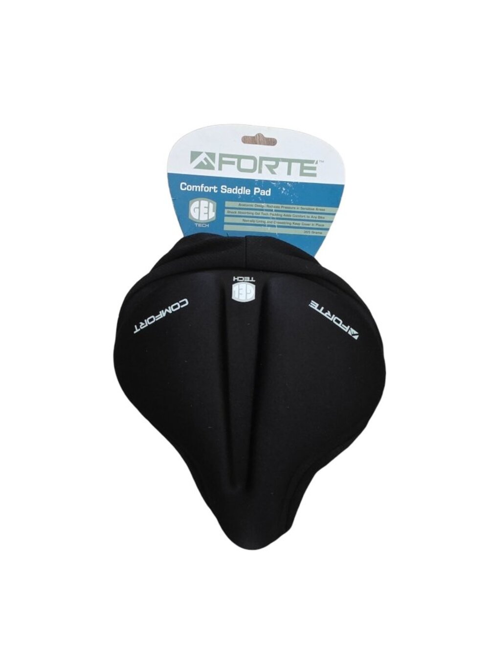 Forte Comfort Gel Tech Saddle Pad Cruiser Bike Bicycle NWT